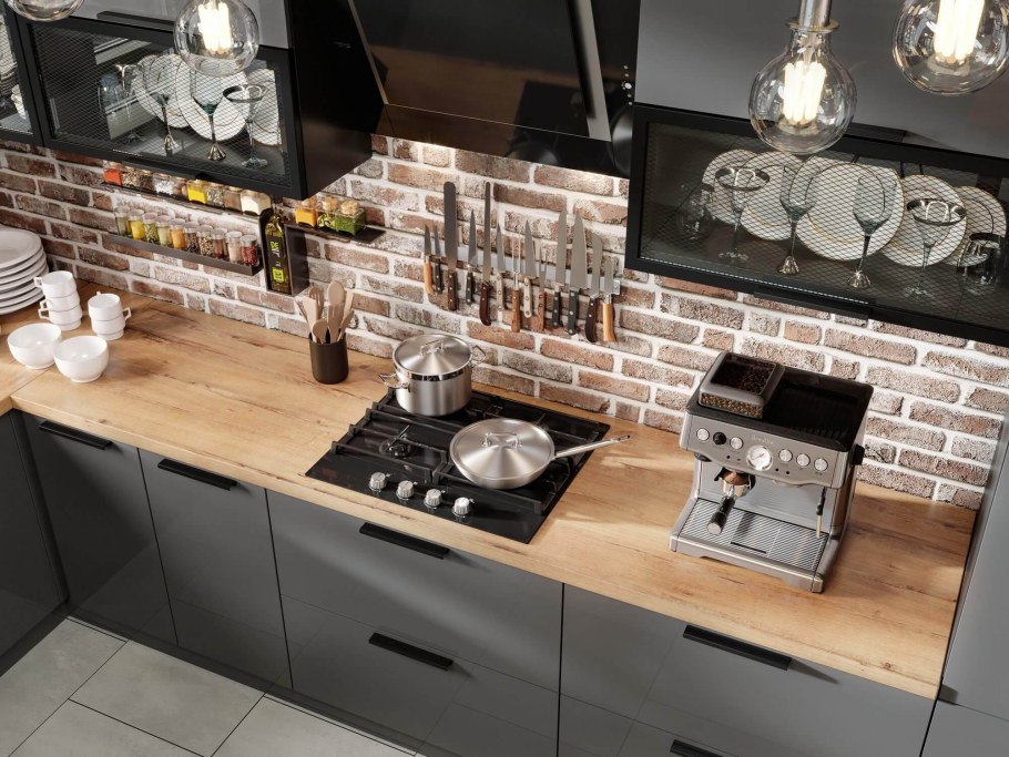 Кухня Герда антрацит любимый дом