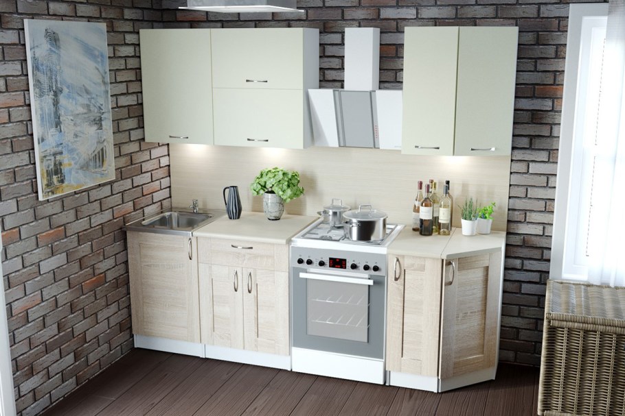 Кухня Симпл дуб сонома