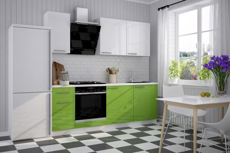 Кухня Белла фисташка Хофт