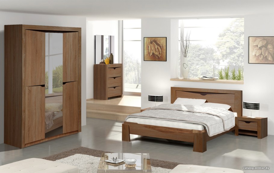 Спальня Герда серый