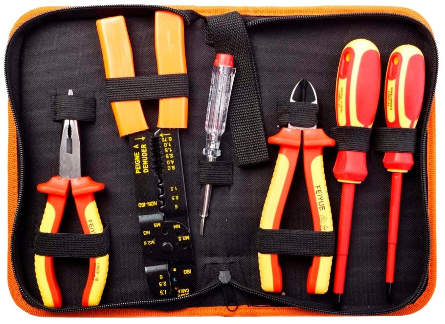 Набор электромонтажного инструмента Квалитет нэ-6