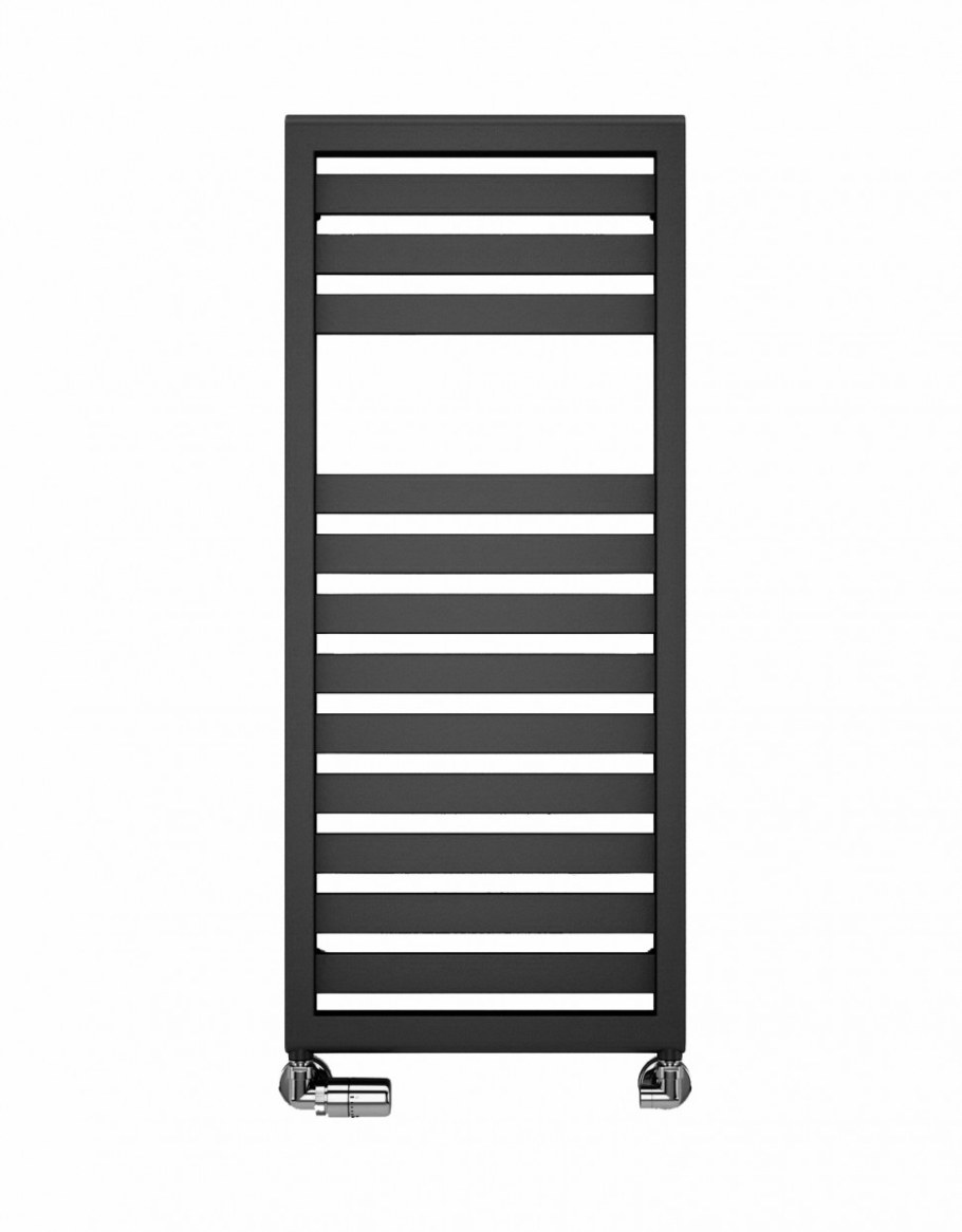 Полотенцесушитель terma vivo 1150х400 черный матовый