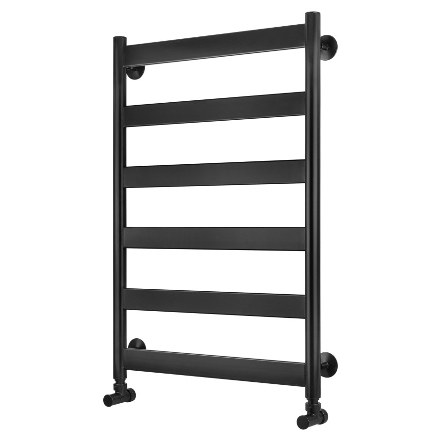 Полотенцесушитель в9 р60х50 черный матовый ral9005 Маргроид