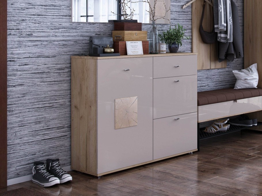 Прихожая Фиджи дуб золотой/Кашмир