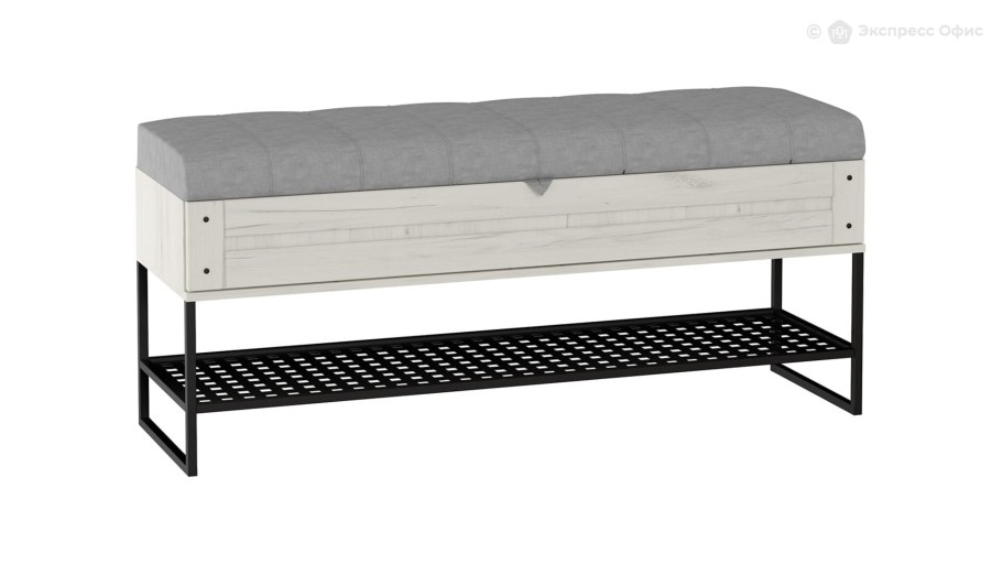 Банкетка-стеллаж для обуви Сидней ЛД 672.070.000