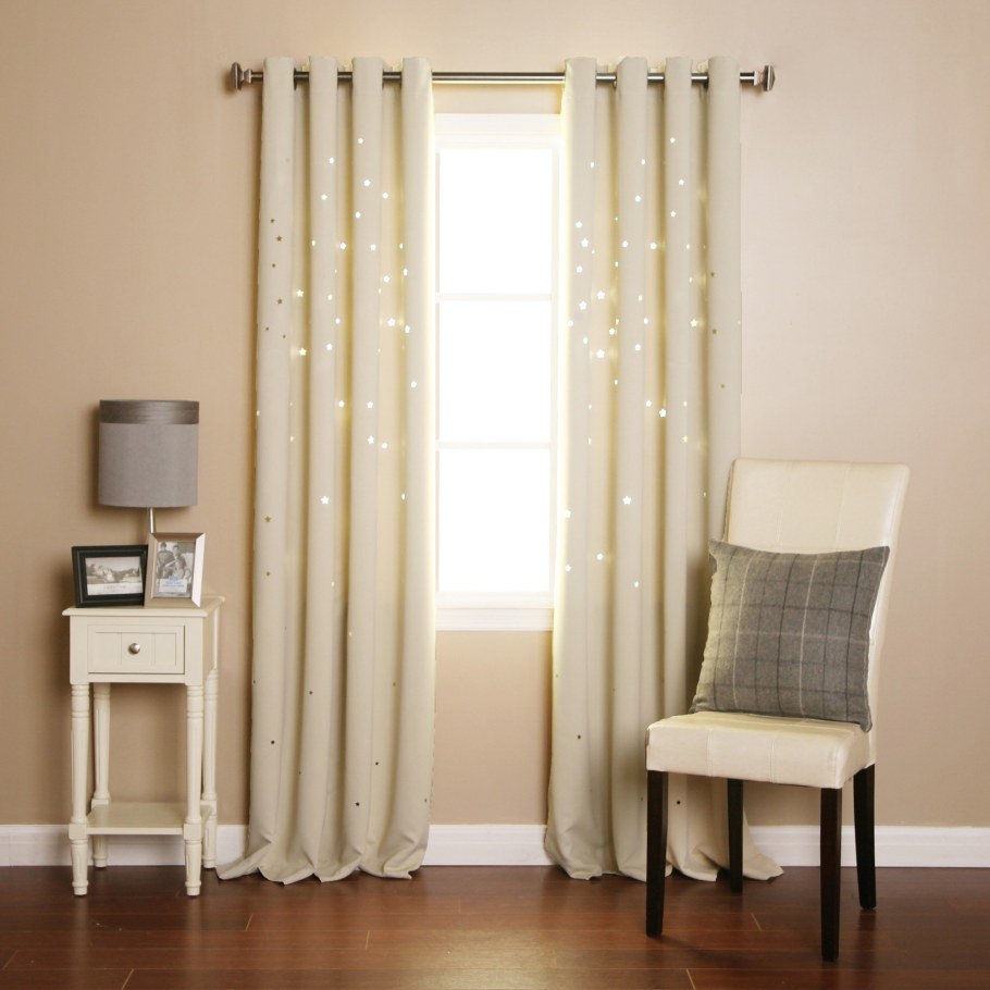 Бежевые шторы икеа блэкаут