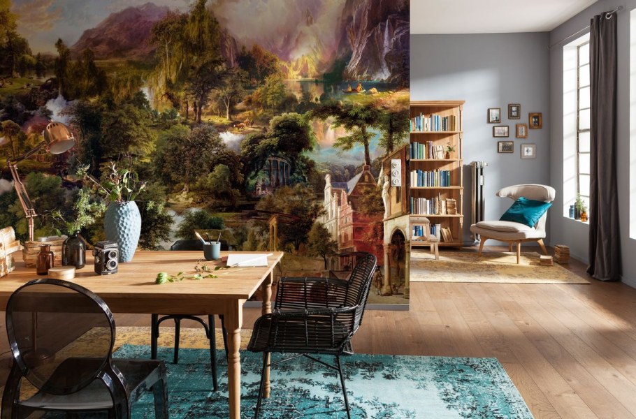 Аффреско фрески в интерьере