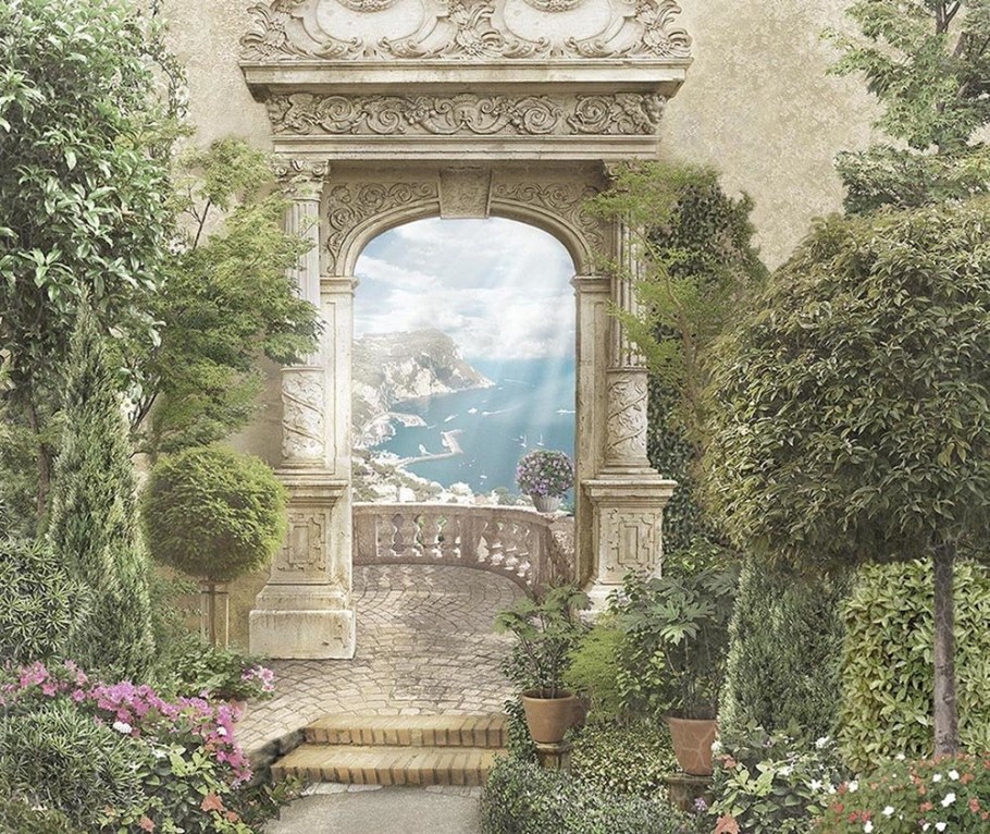 Фрески Апплико в интерьере