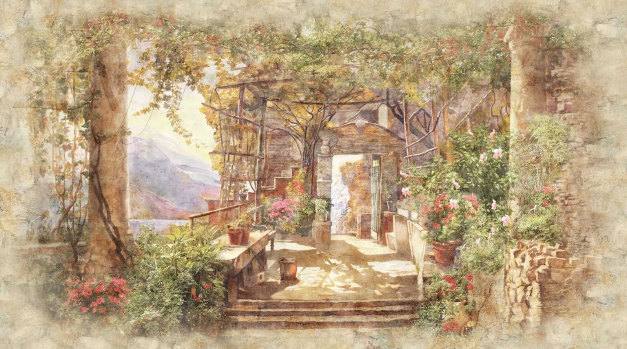 Фреска Аффреско городские улочки