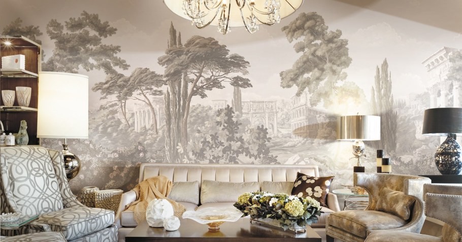 Фрески афреско в интерьере