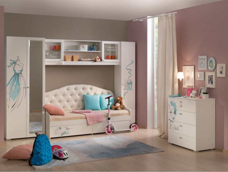 Модульная детская гламур Мебельсон