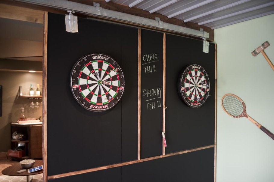 Подвал с дартс