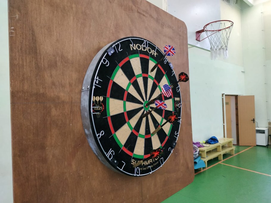 Дартс подсветка доски