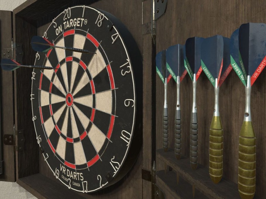 Дартс большой круг игра