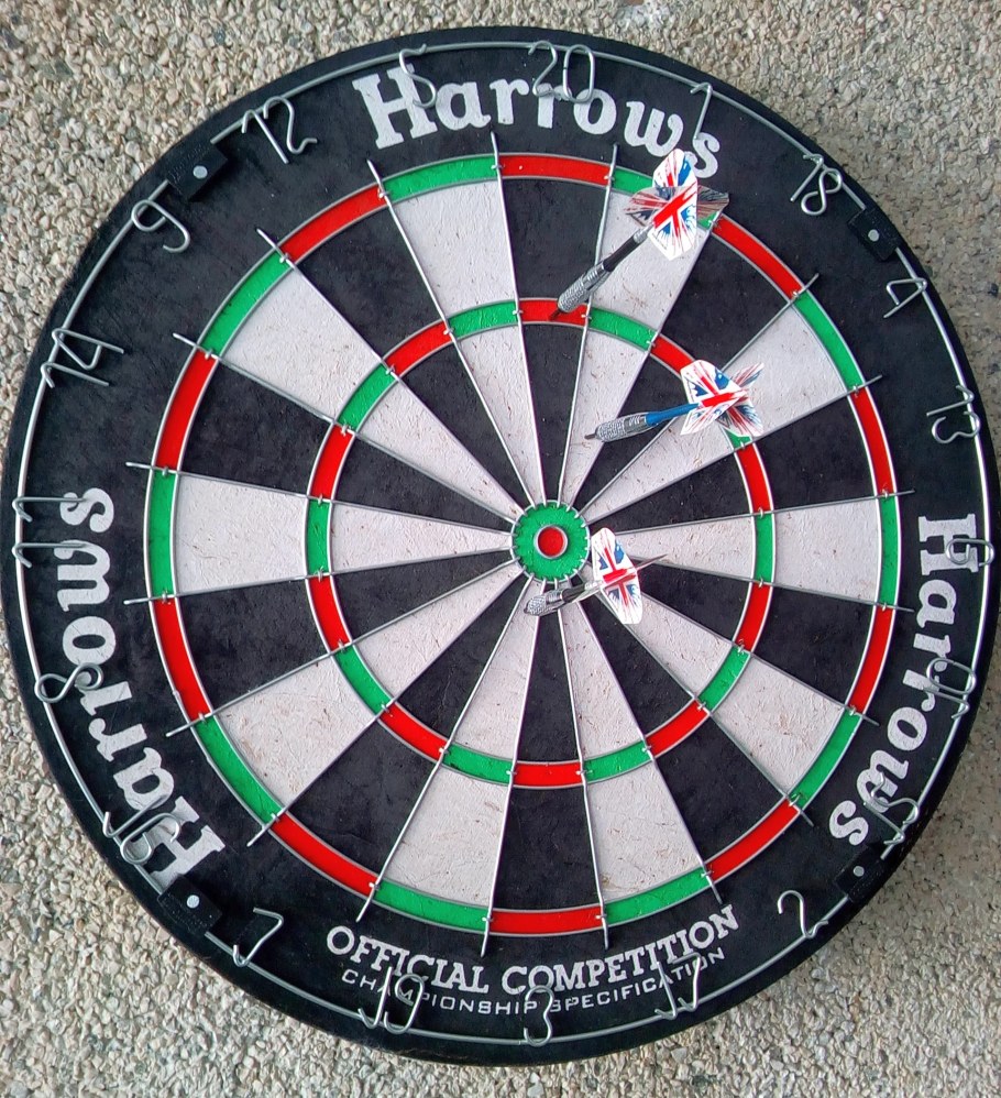 Техника метания дротиков в дартс