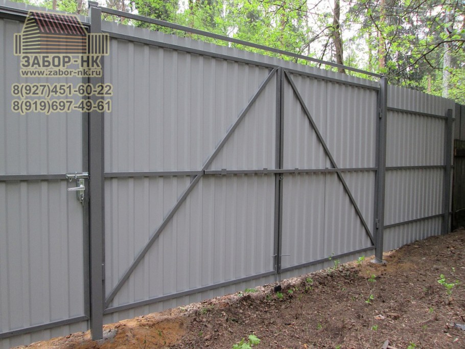 Ворота распашные 4000х2000