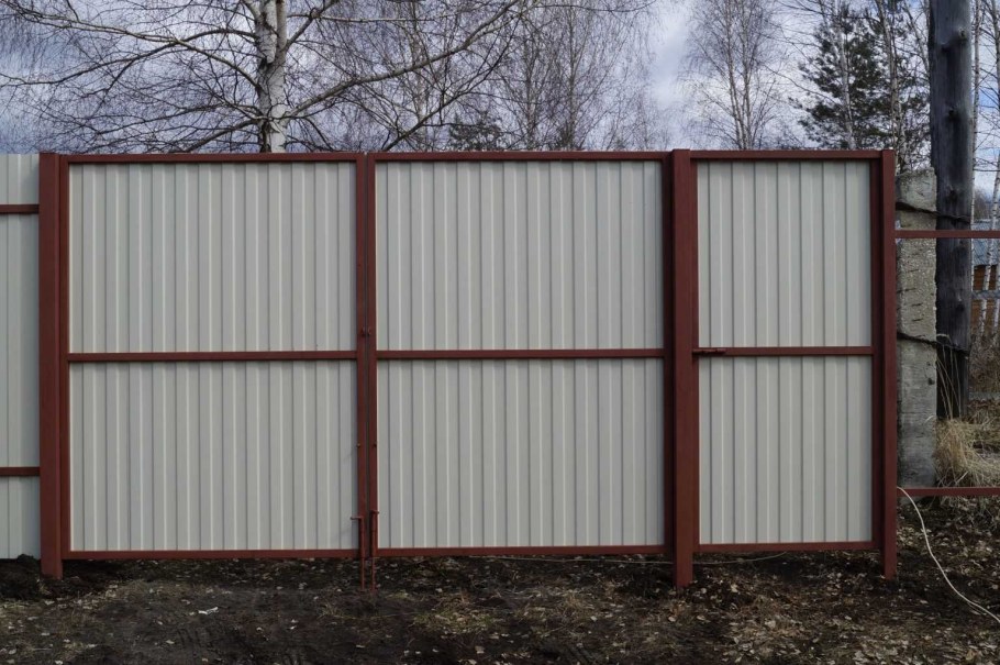 Ворота из профлиста