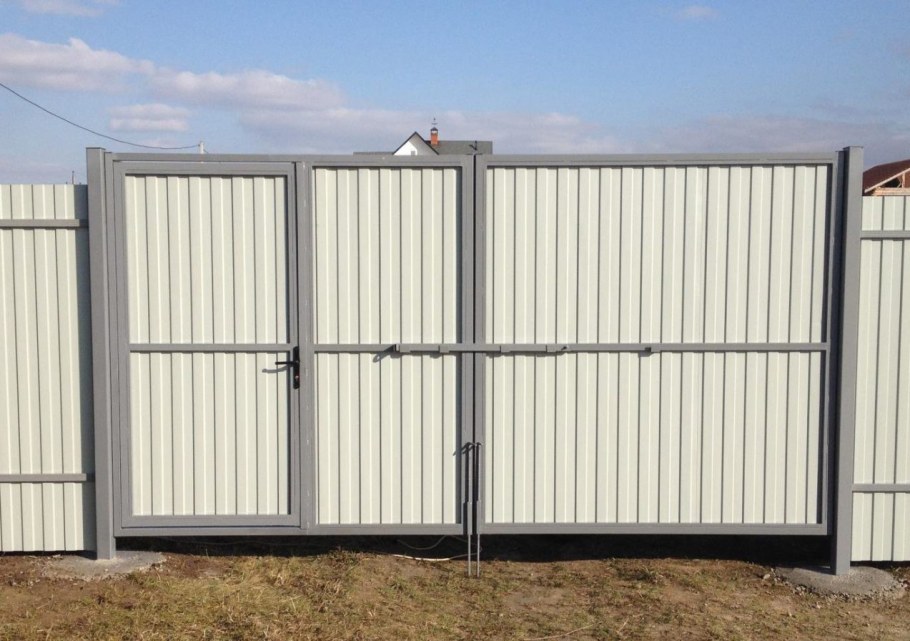 Ворота распашные 3.5х2м