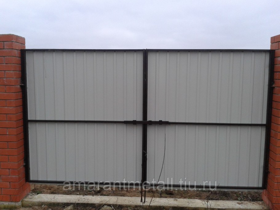 Ворота распашные 3570х3440мм