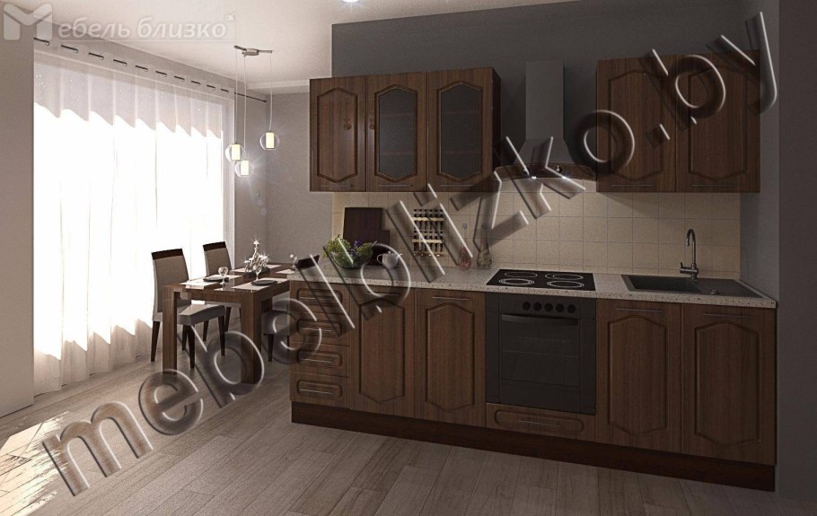 Кухня дуб антик