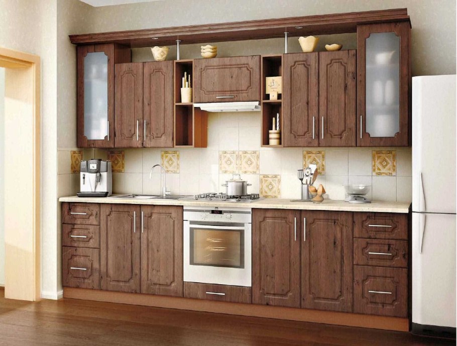 Св мебель кухня классика дуб антик