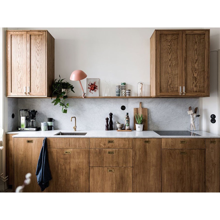 Кухня икеа массив дуба