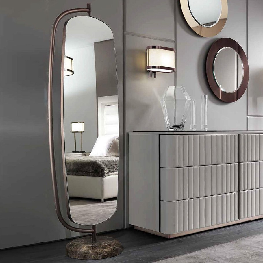 DV Home collection Milano 2019 bent specchiera Terra