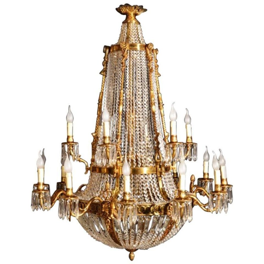 Винтажные люстры Ампир