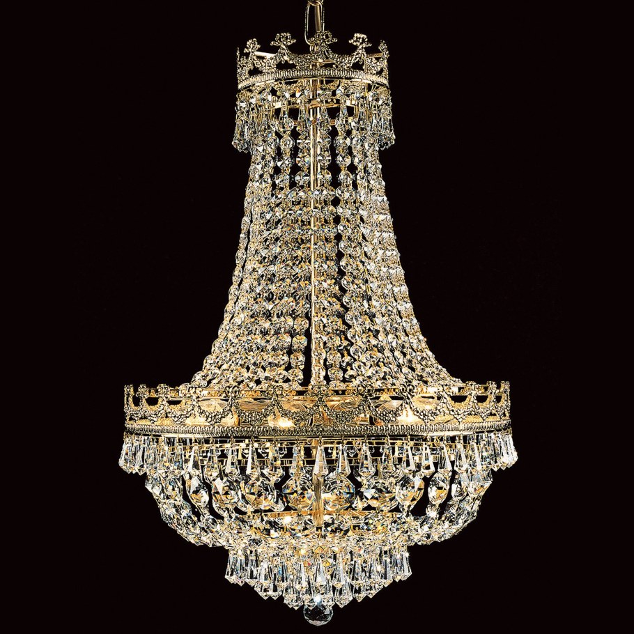 Хрустальная люстра Ампир