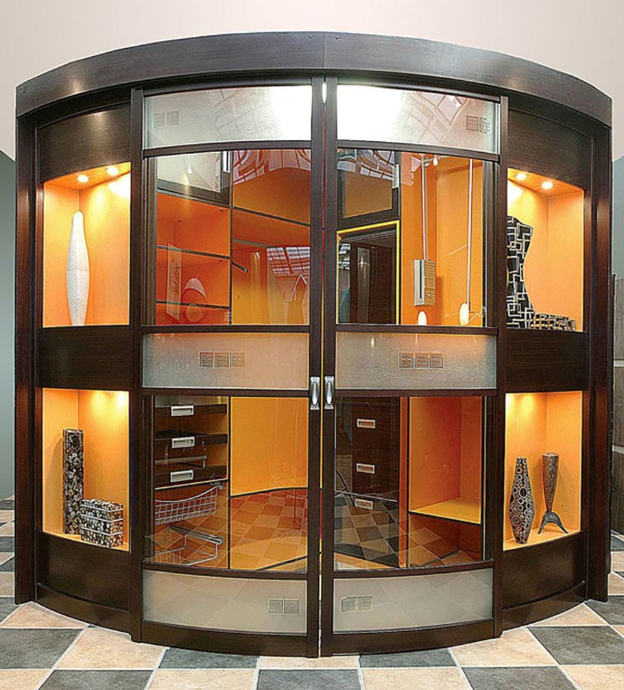 Радиусные двери купе