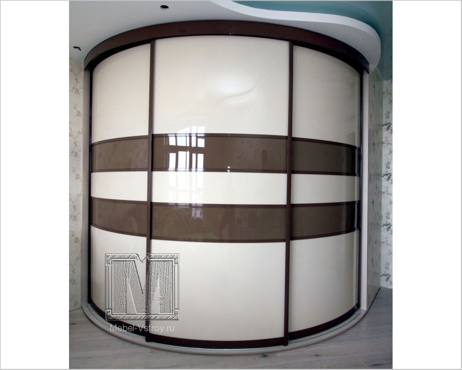 Шкаф-купе радиусный комфорт радиусный 1.8