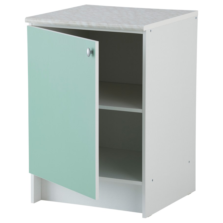 Напольный шкаф ikea альбру белый 403.065.55