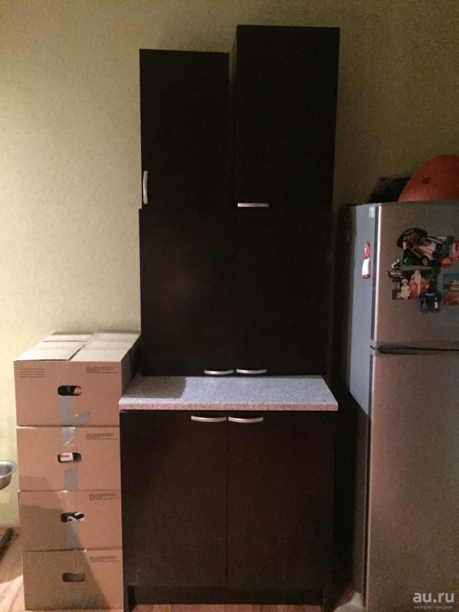 Кухня икеа альбру венге