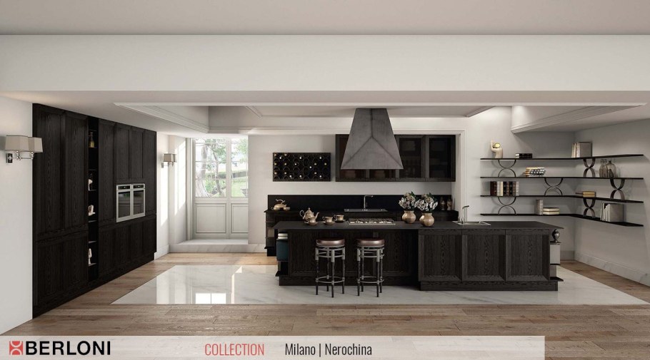 Итальянский Минимализм в интерьере Berloni