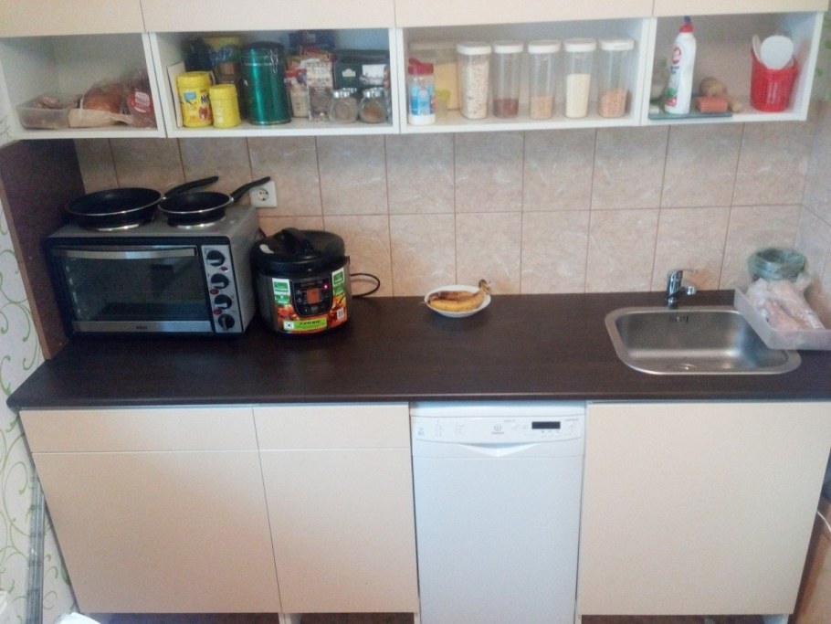 Кухня икеа ОВЕРБУ