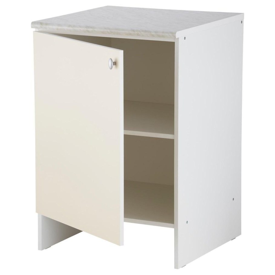 203.050.95 ОВЕРБУ напольный шкаф с дверью бежевый