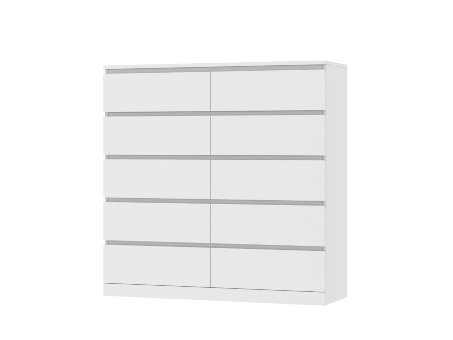 Комод Сура 6 ящиков белый