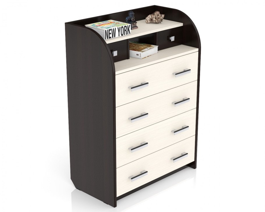 Комод мебельный двор с-МД-к6 вишня