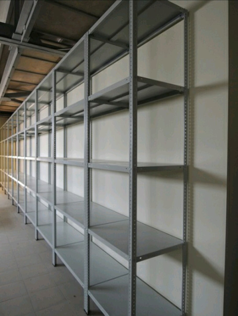 Стеллаж металлический складской усиленный 1000х4000