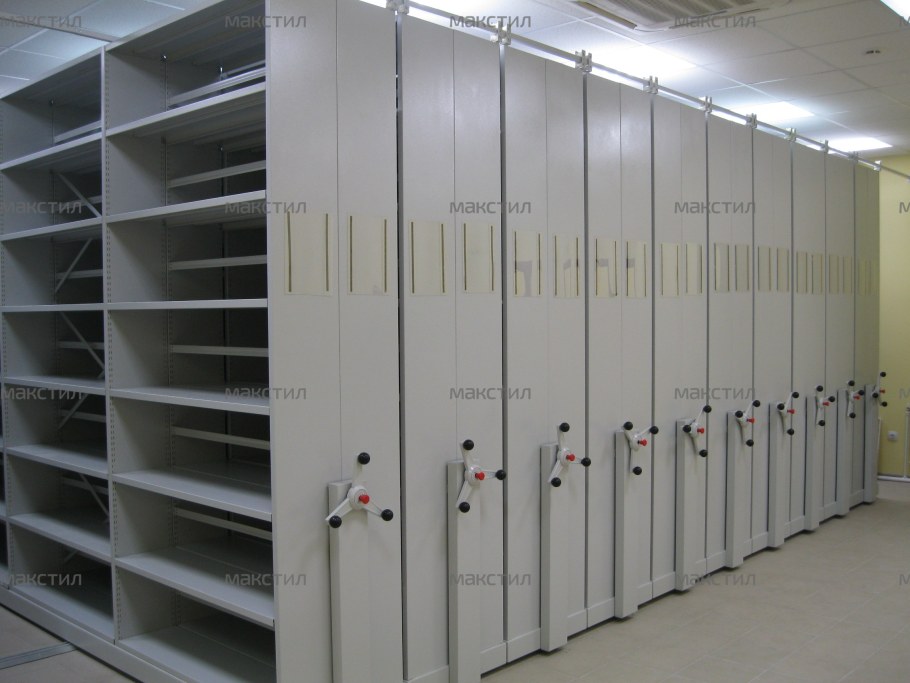 Передвижные архивные стеллажи prostor Arc Mob