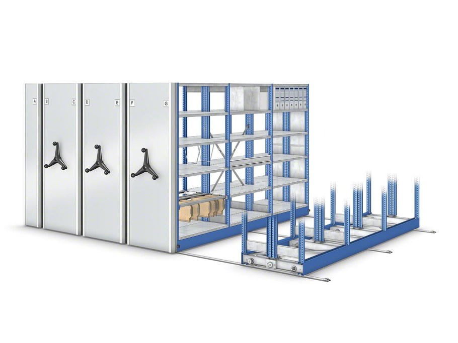 Мобильные стеллажи