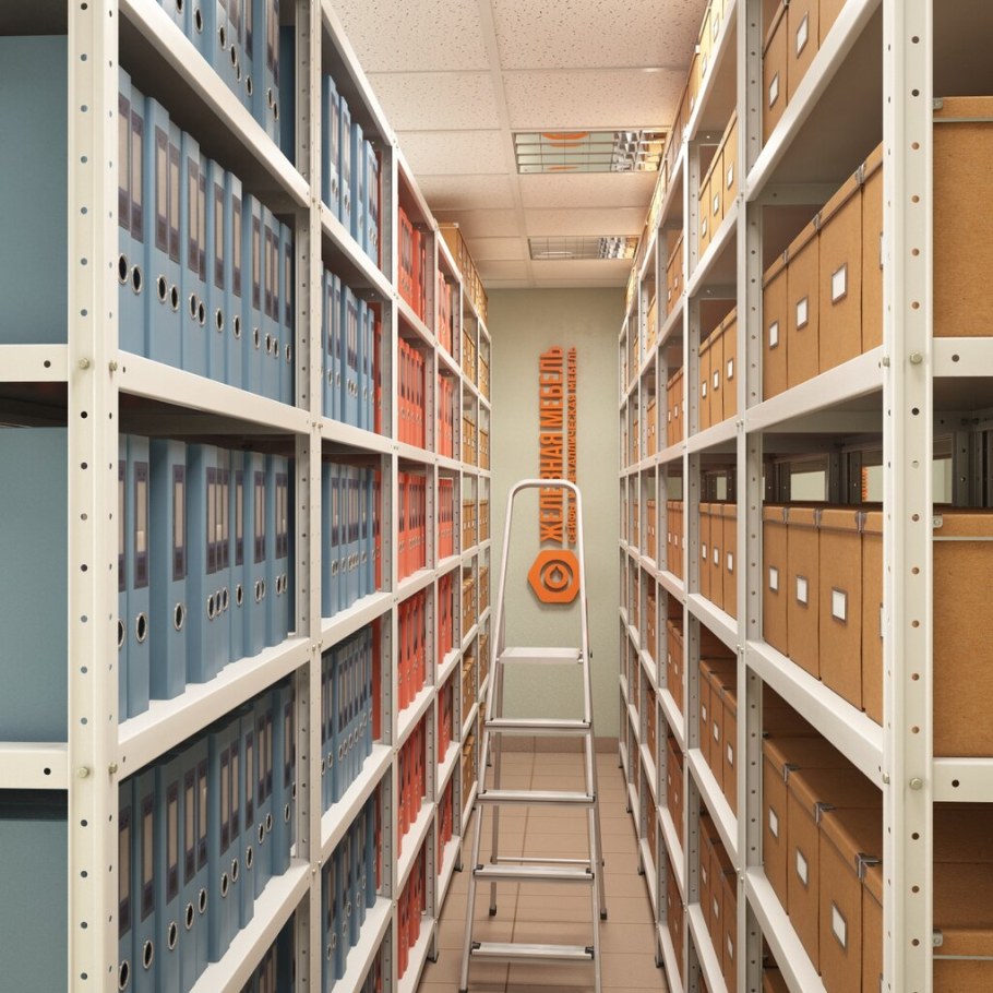 Стеллажей MS Standart 2550х300х700