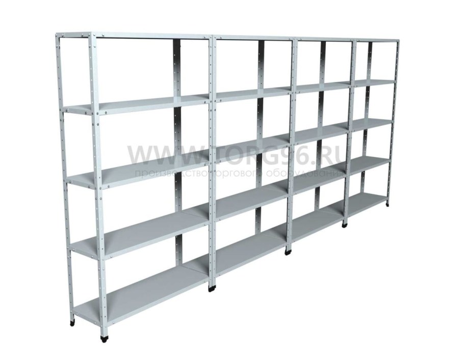 Стеллаж металлический Промет СТМ MS 185/100x30/4