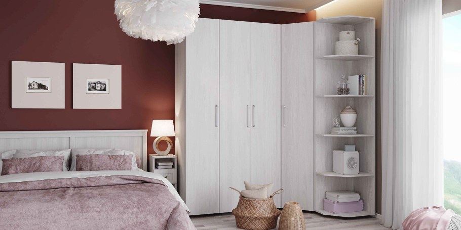 Шкаф ясень Анкор светлый