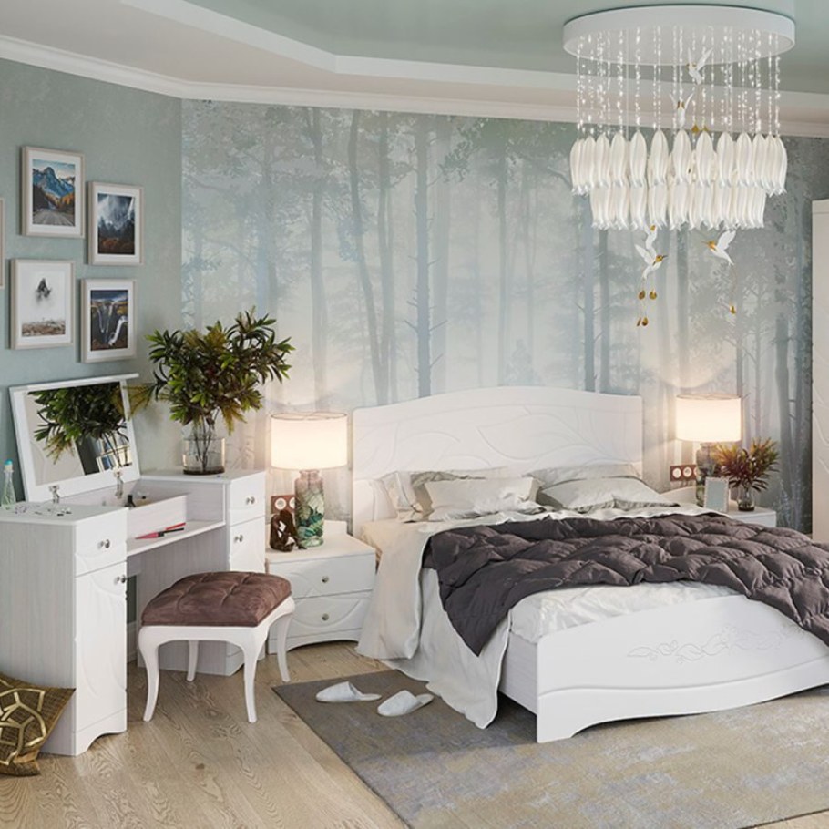 Кровать кр-140 "Флора"