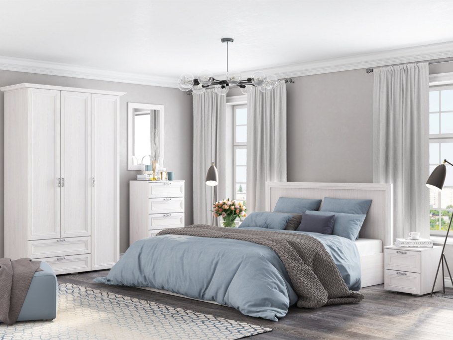 Цвет ясень Анкор белый