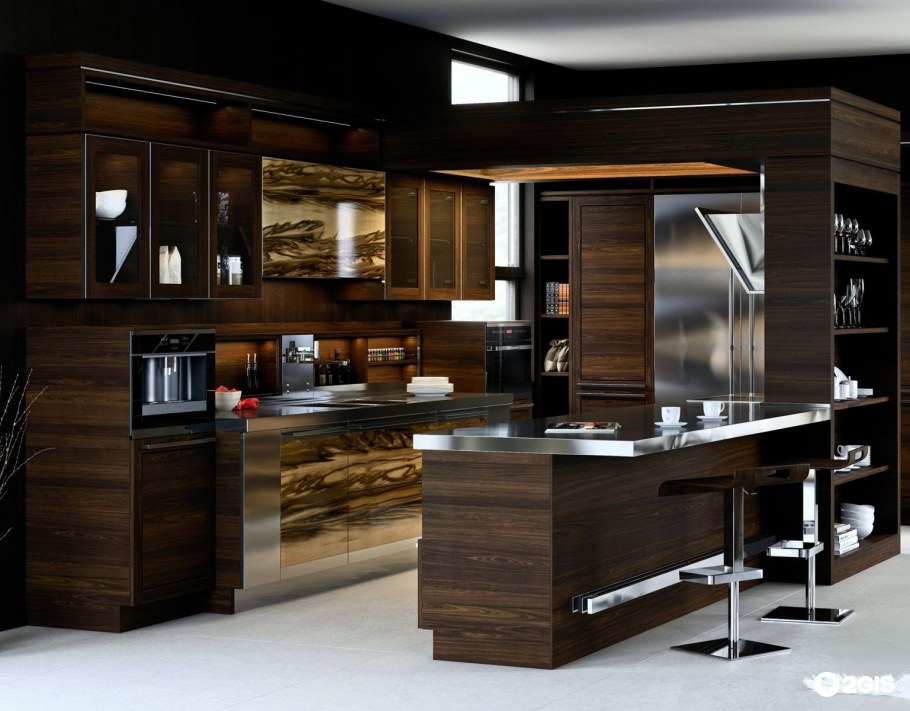 Giulia Novars кухни американский орех