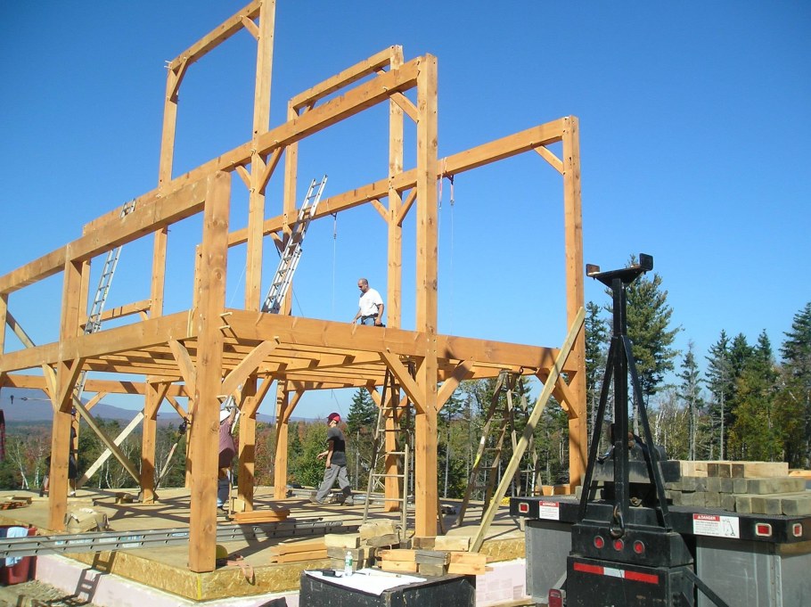 Каркасная технология Timber frame