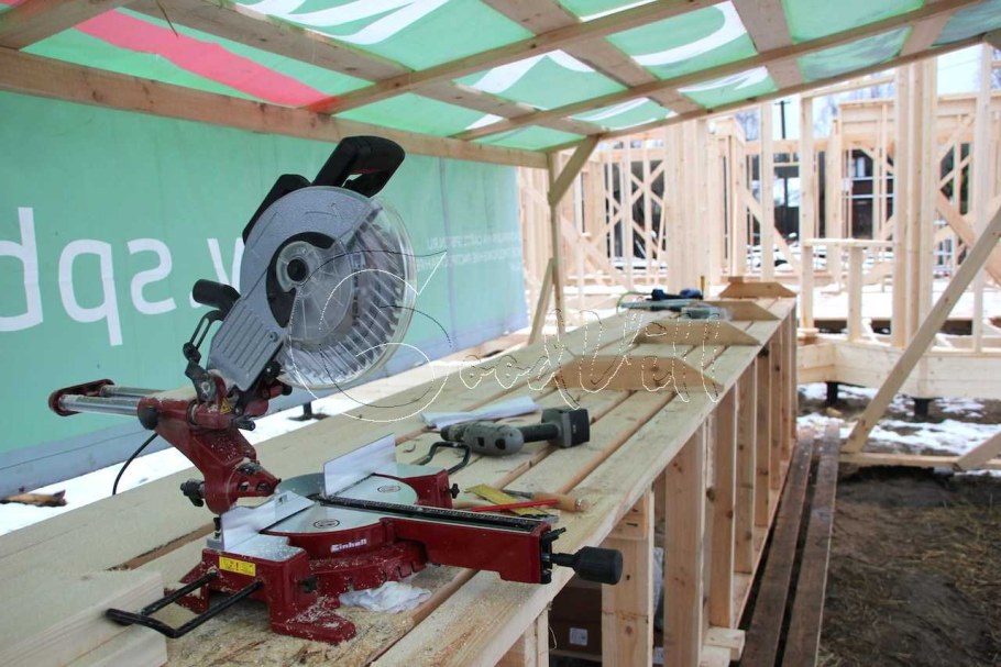 Инструменты для строительства деревянного дома