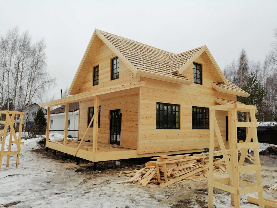 Дом каркасник